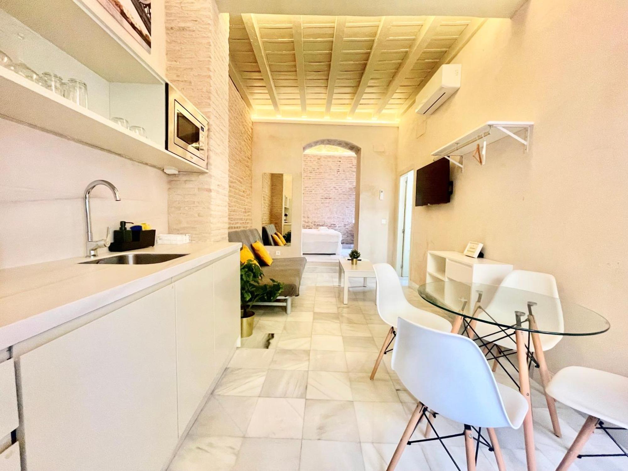 Click Triana - Patio Privado Apartamento Sevilha Exterior foto